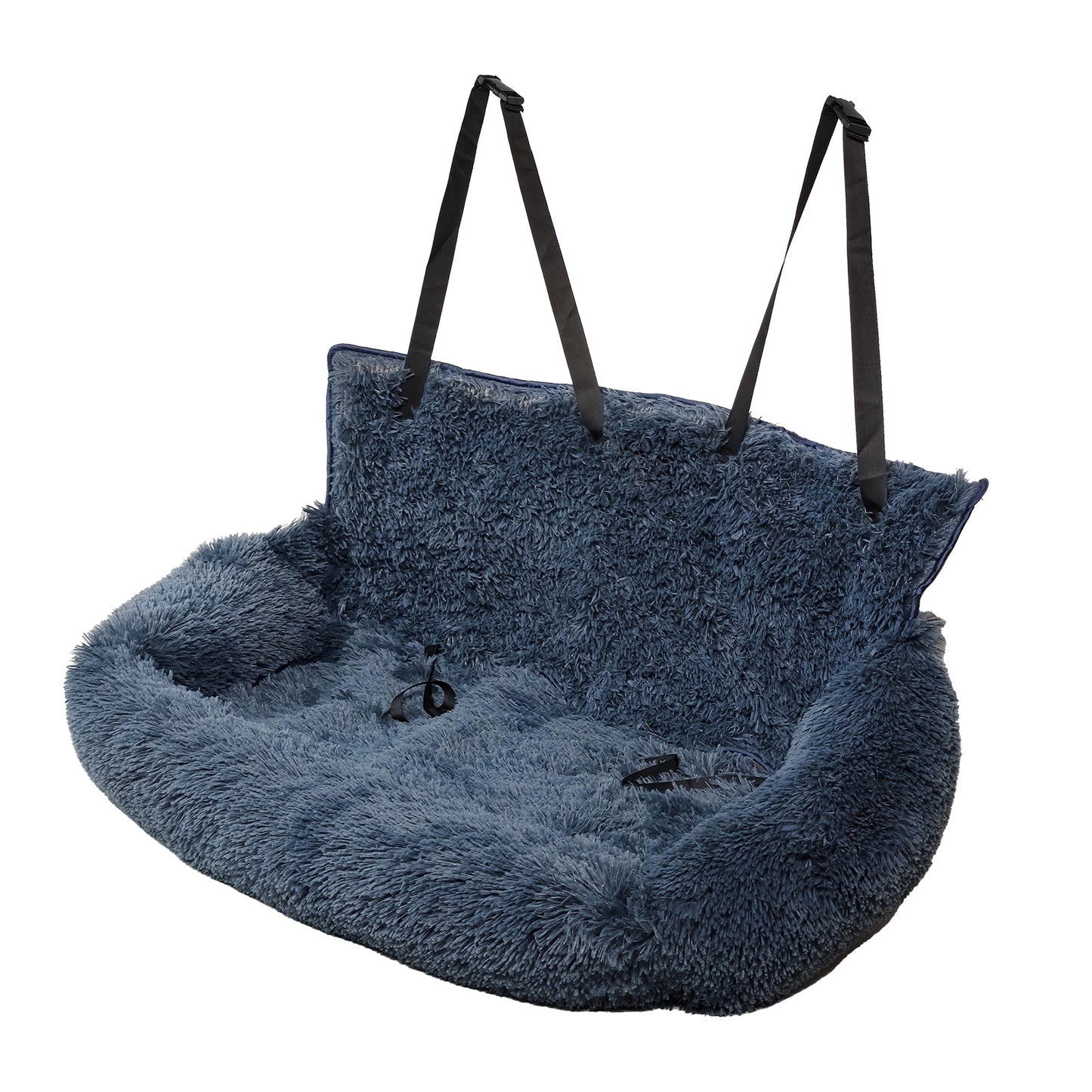 Dog & Small Pet Car Seat – Travel Booster with Seat Belt & Washable Plush Design
