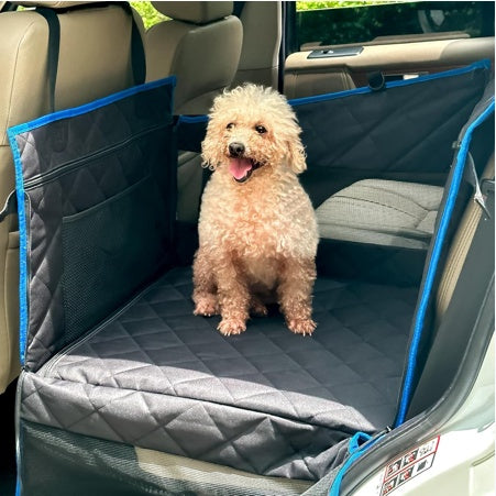 Dog Car Seat Hammock – Back Seat Extender for Small & Large Dogs (Fits Cars, SUVs & Trucks)